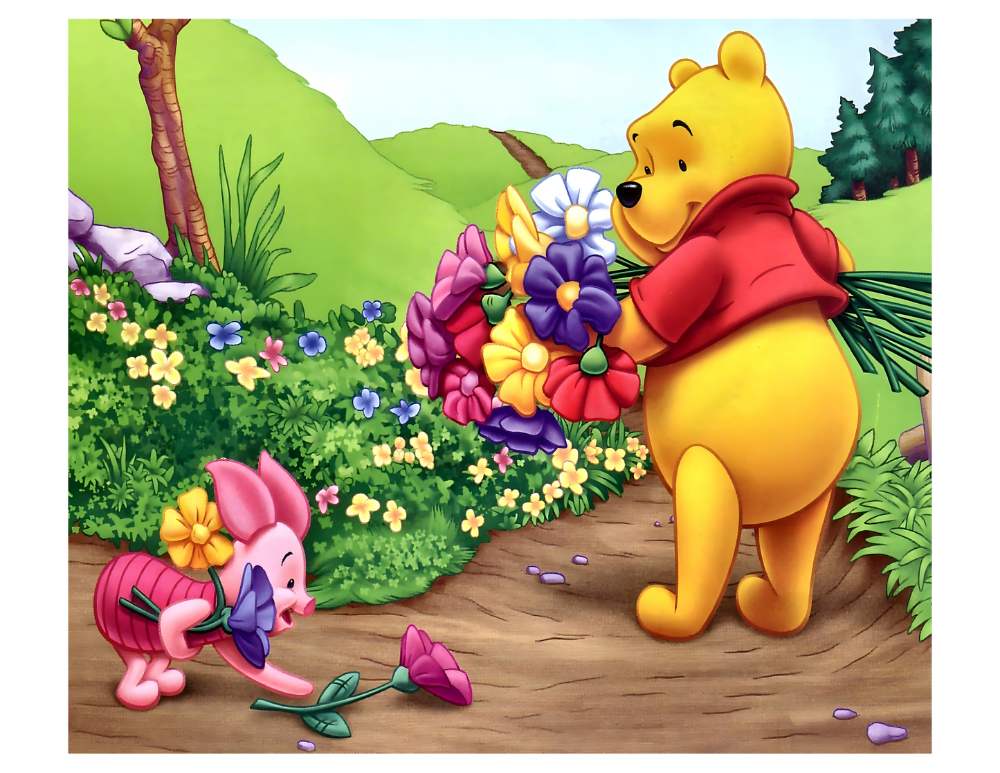 20 oz Sublimation Wraps-Pooh and Friends