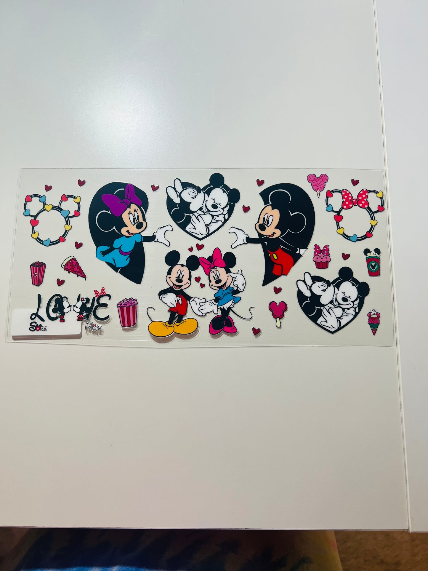 16 oz Cup Wraps-Mickey Mouse and Friends