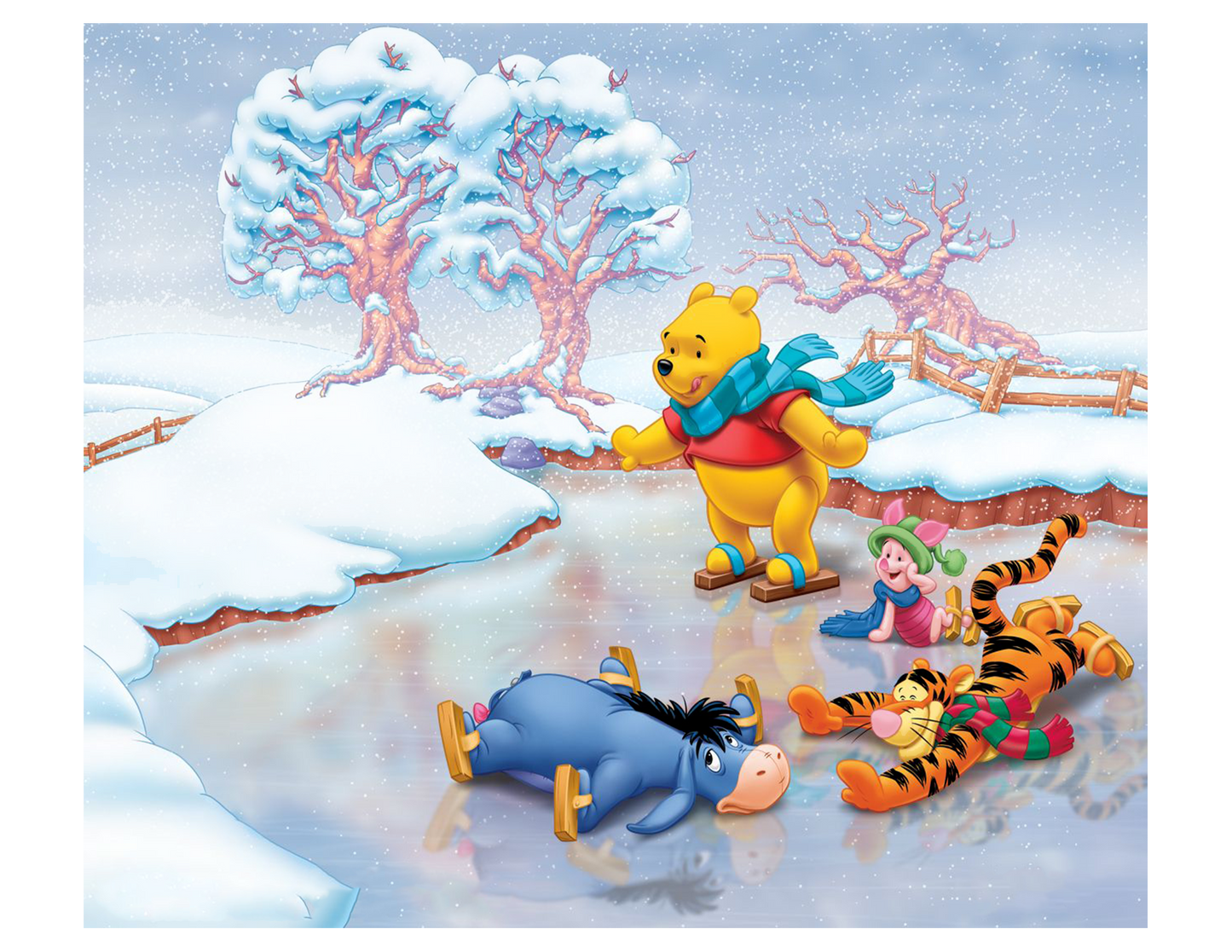 20 oz Sublimation Wraps-Pooh and Friends