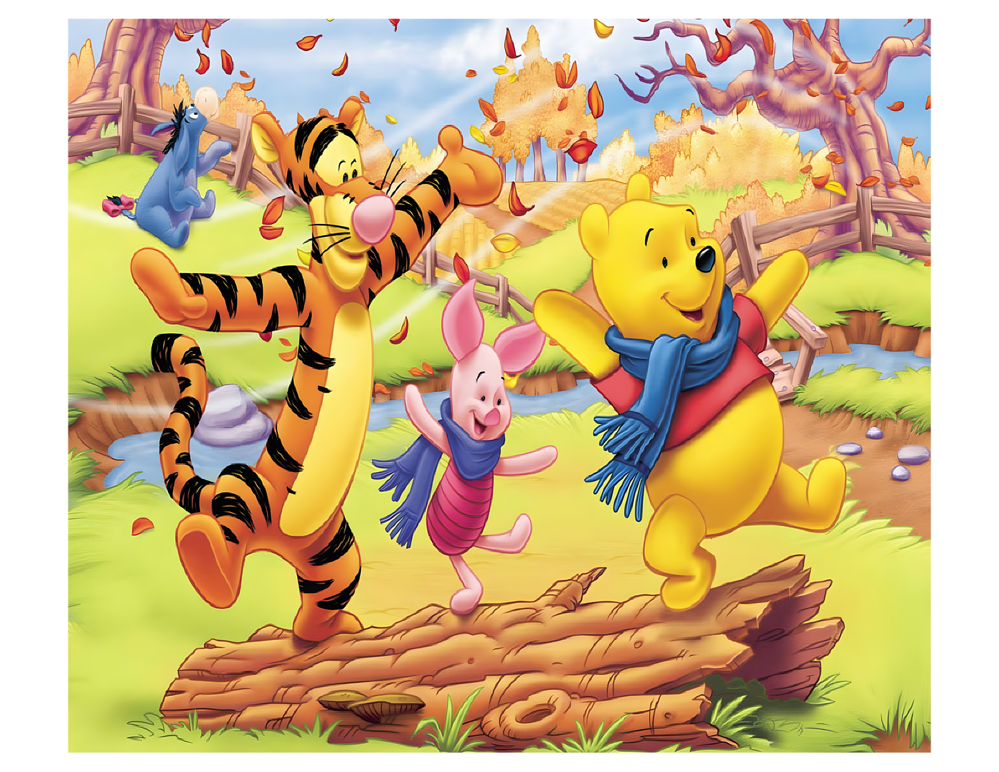 20 oz Sublimation Wraps-Pooh and Friends