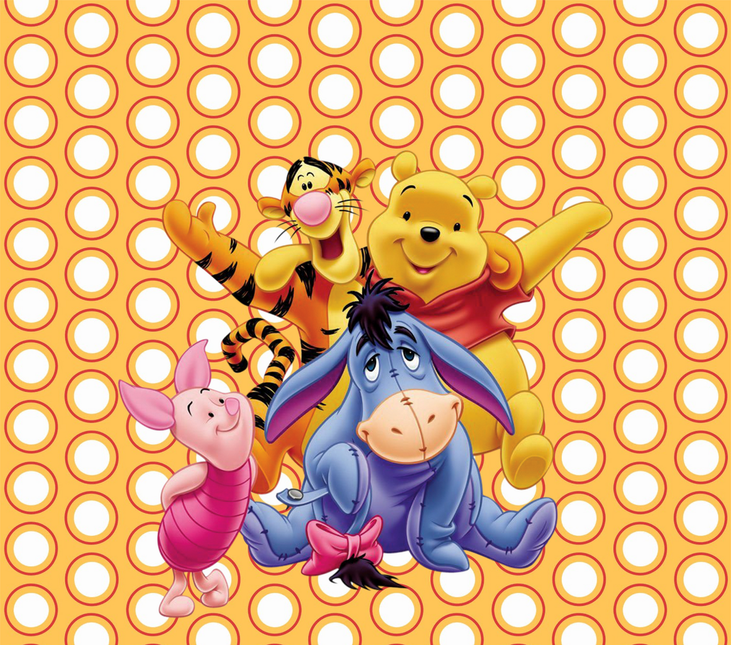 20 oz Sublimation Wraps-Pooh and Friends