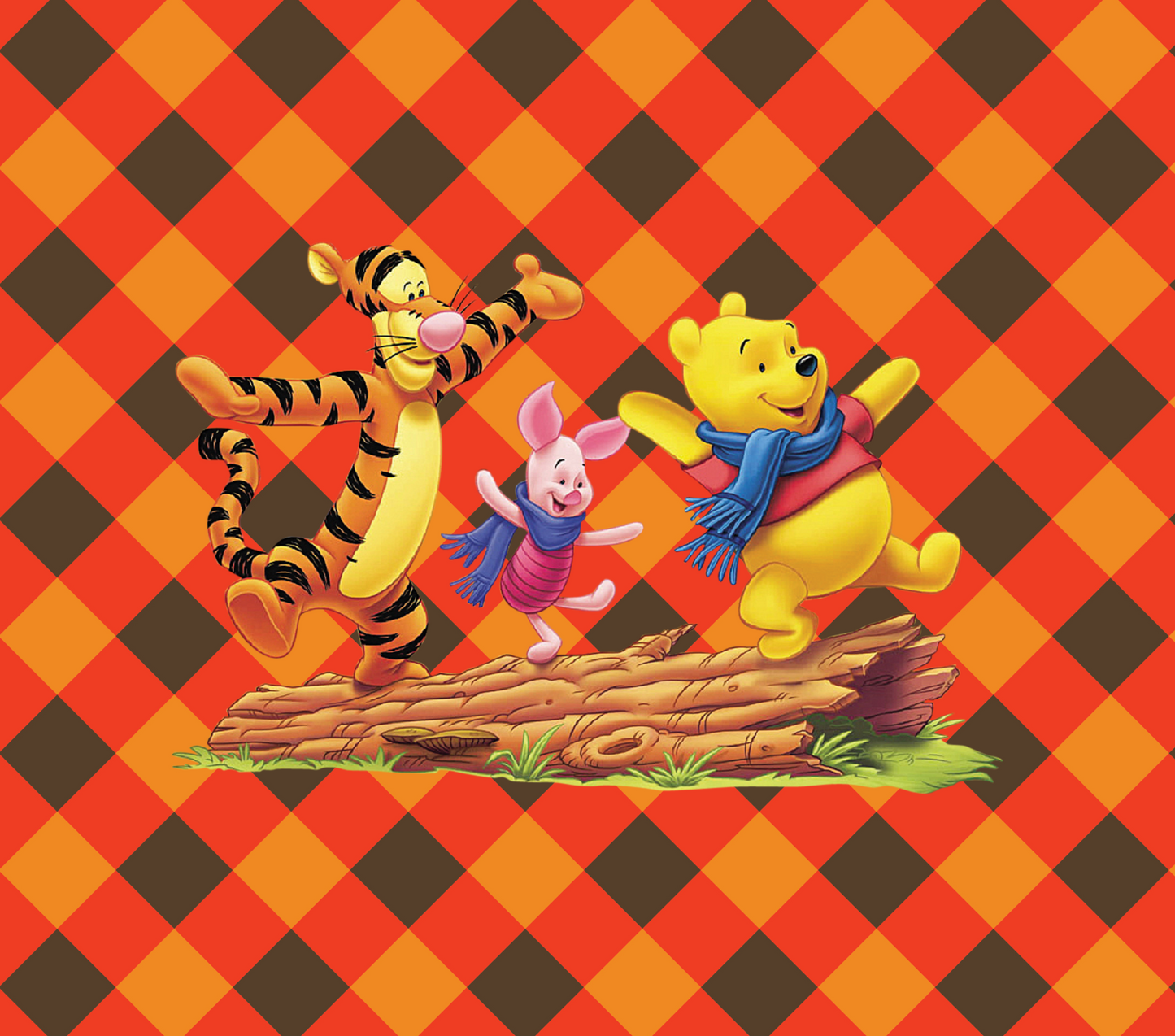 20 oz Sublimation Wraps-Pooh and Friends