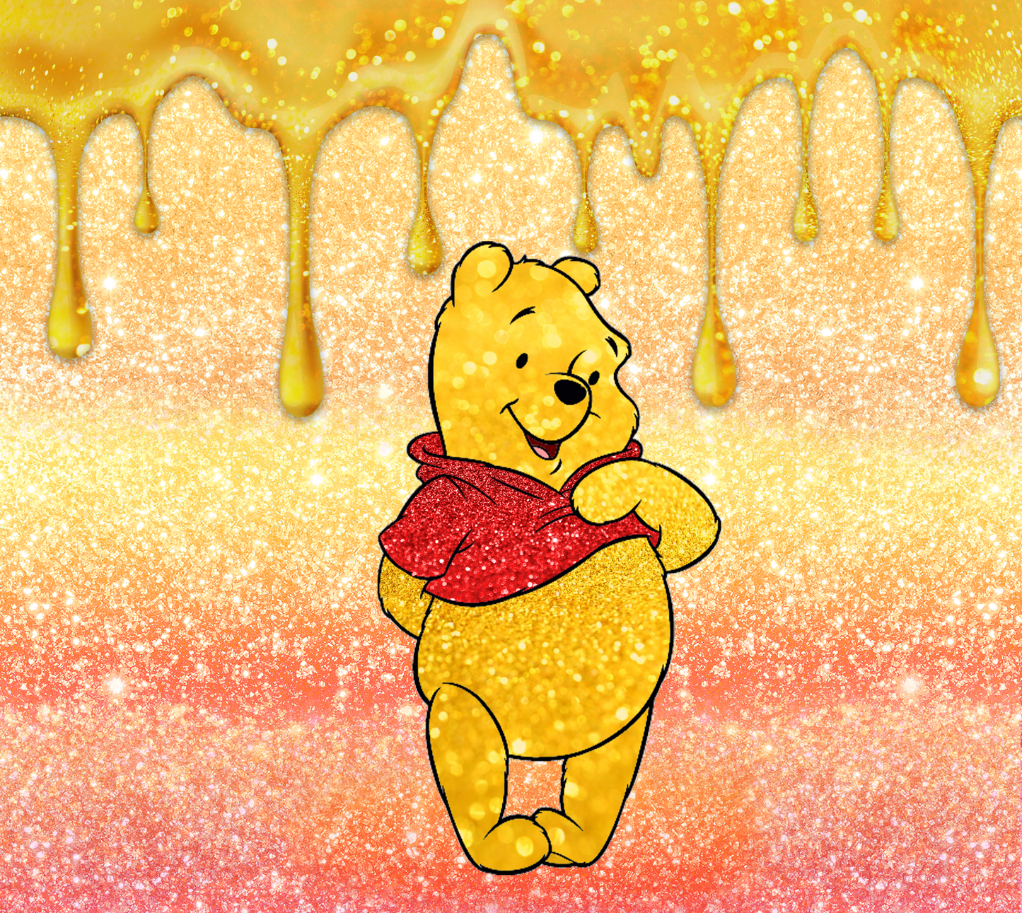 20 oz Sublimation Wraps-Pooh and Friends