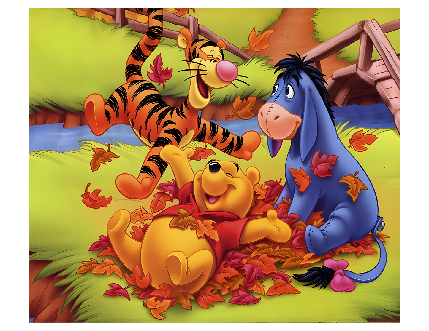 20 oz Sublimation Wraps-Pooh and Friends