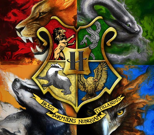 20 oz Sublimation Wraps-Harry Potter