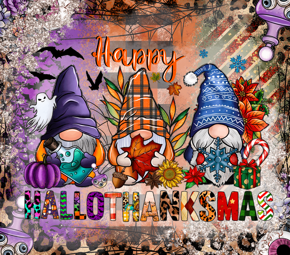 20 oz Sublimation Wraps-Halloween