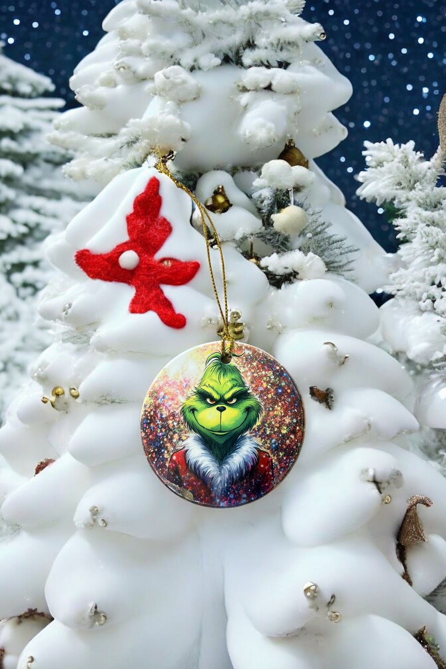 Sublimation Ceramic Ornament