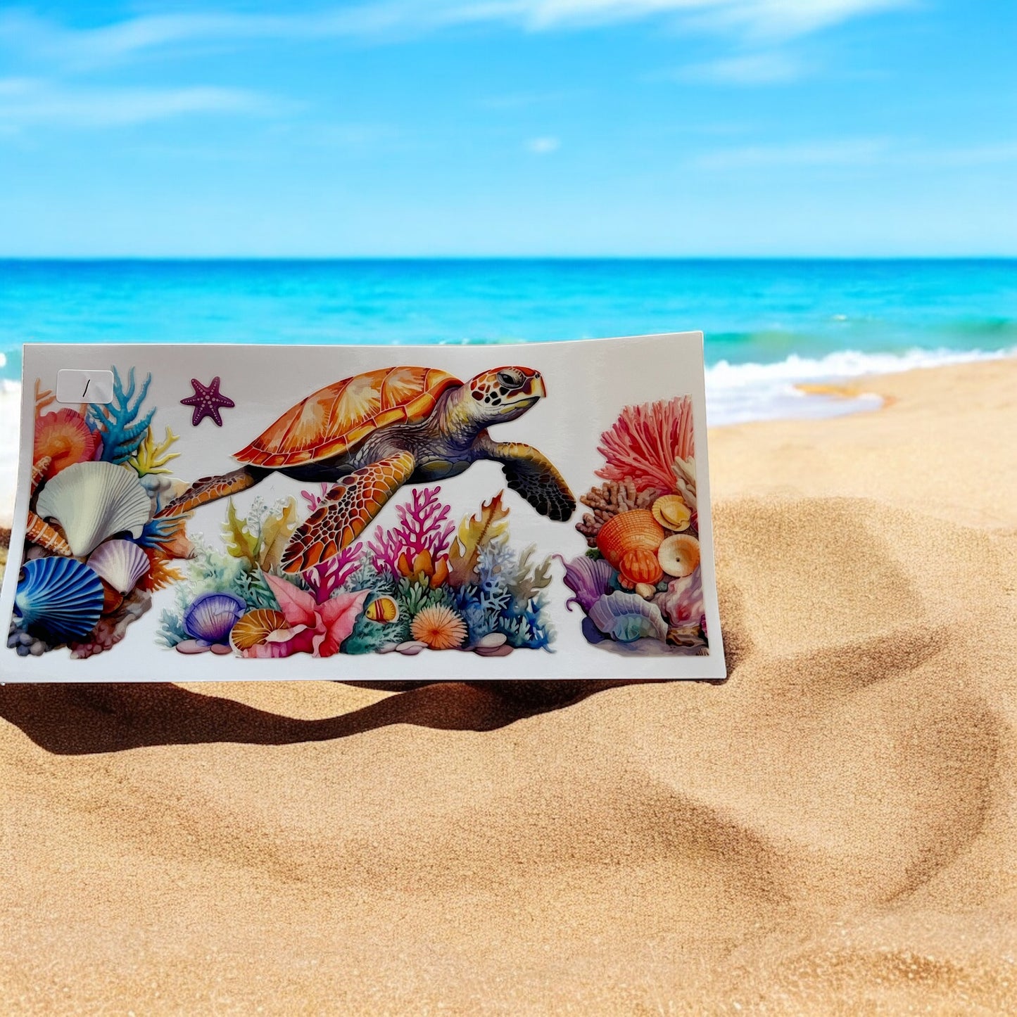 16 oz Cup Wraps-Sea Creatures