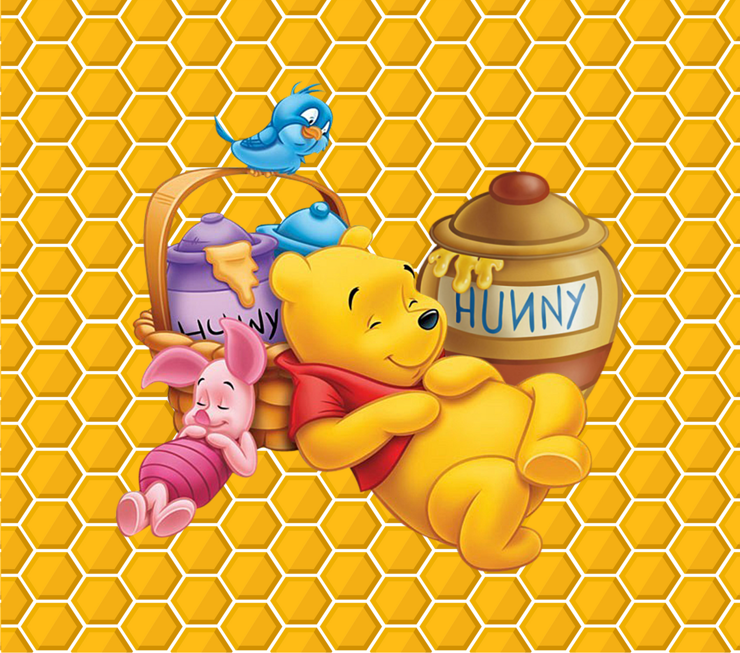 20 oz Sublimation Wraps-Pooh and Friends