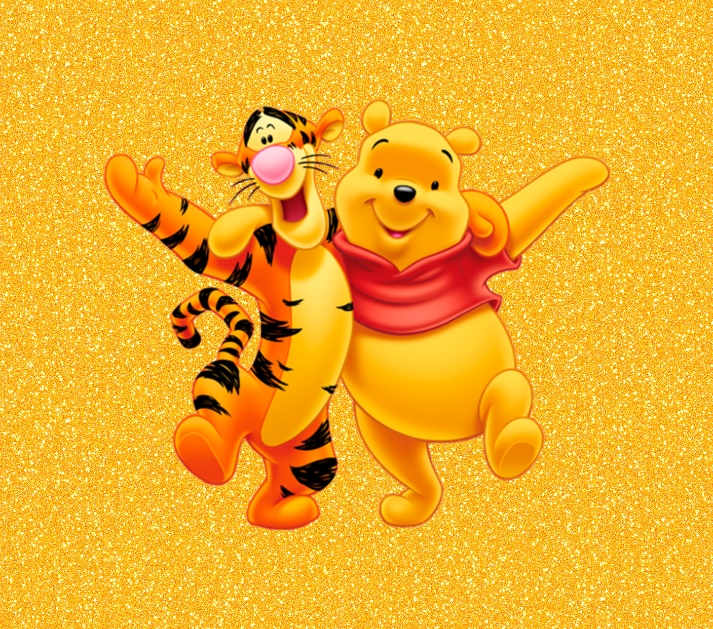 20 oz Sublimation Wraps-Pooh and Friends